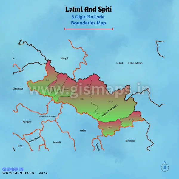 Lahul_And_Spiti_PincodeBoundaries_Map